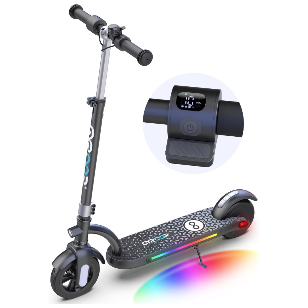 Gyroor H40 180W 10MPH Kids Electric Scooter With LED Lights (3 Colors)