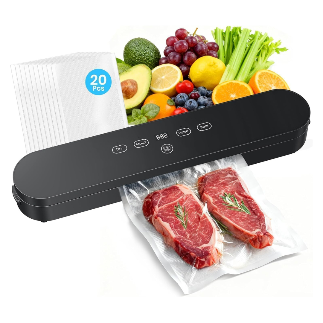 4-in-1 Vacuum Food Sealer Machine With Digital Timer