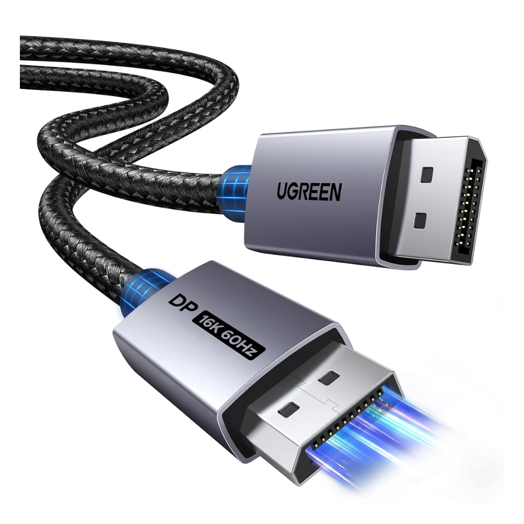 6.6' UGREEN 80Gbps 16K@60Hz 1080P@540Hz DisplayPort 2.1 Cable