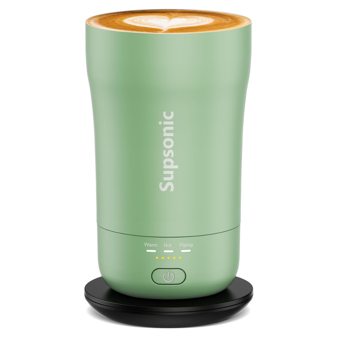 14 oz Supsonic Stainless Steel Heated Coffee Mug