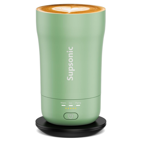 14 oz Supsonic Stainless Steel Heated Coffee Mug