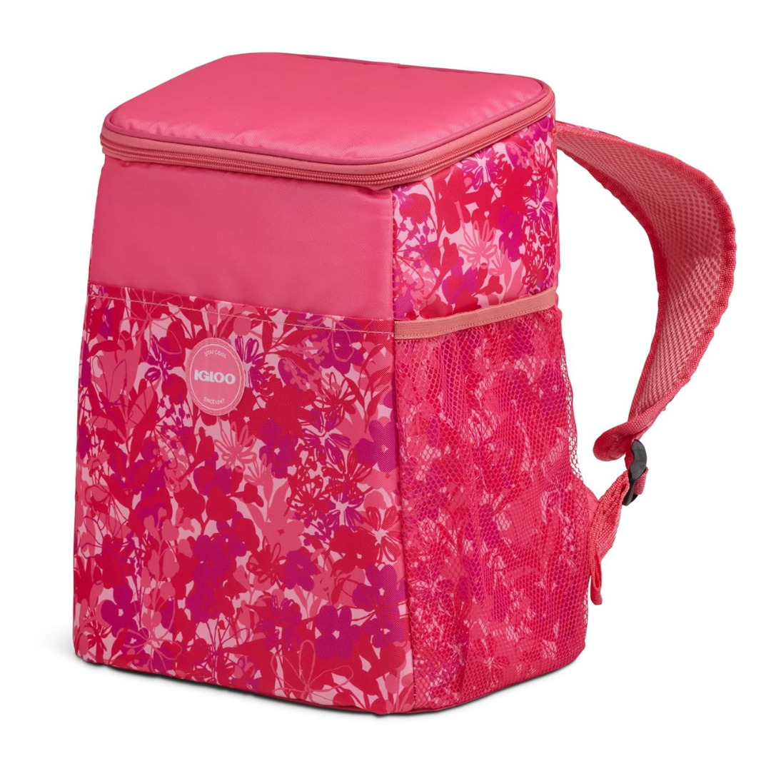 Igloo Print Essentials 18-Can Insulated Backpack Cooler