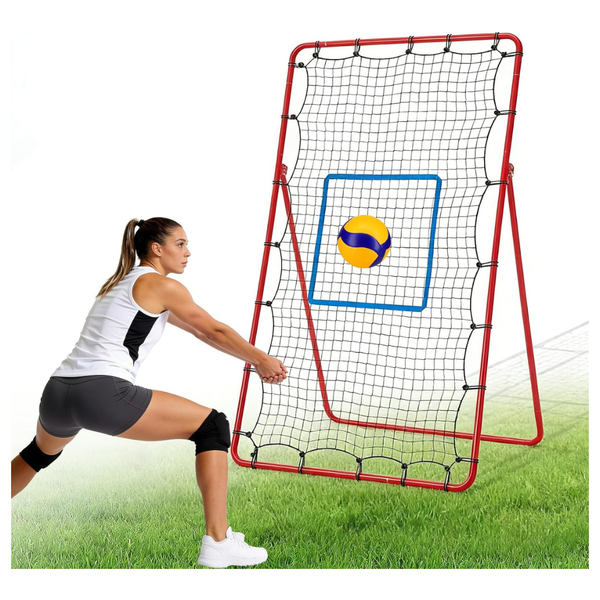 7' X 4' OLIXIS Volleyball Rebounder Net With Travel Bag