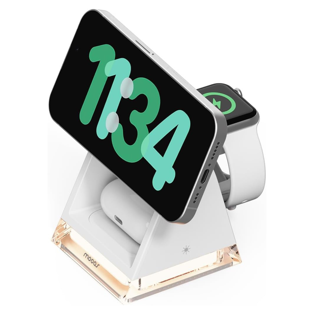 3-in-1 Mag-safe Wireless Charging Stand