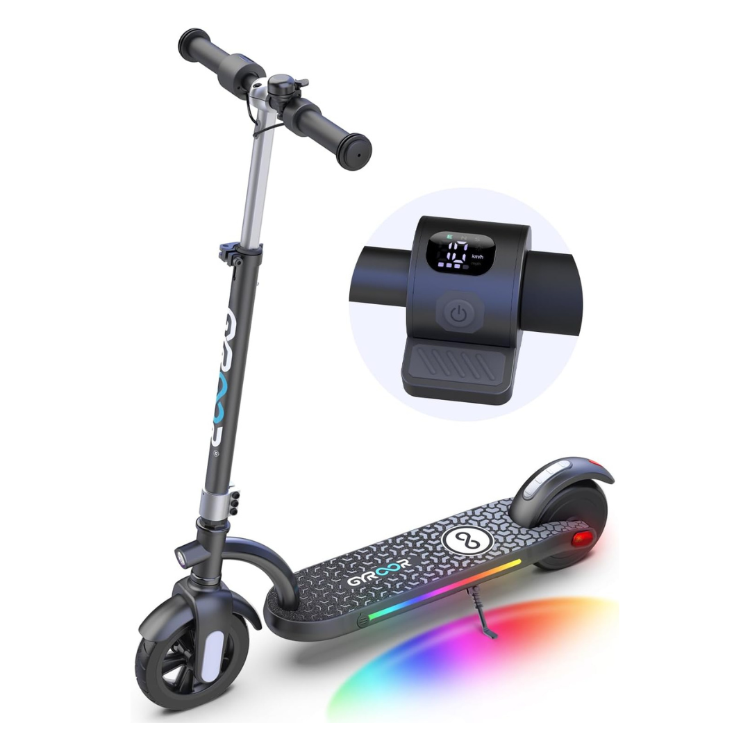 Gyroor H40 180W 10MPH Kids Electric Scooter With LED Lights (3 Colors)