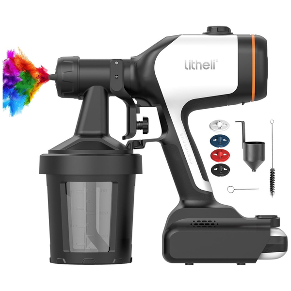 Litheli 800W 20V 4.0Ah Brushless Paint Sprayer