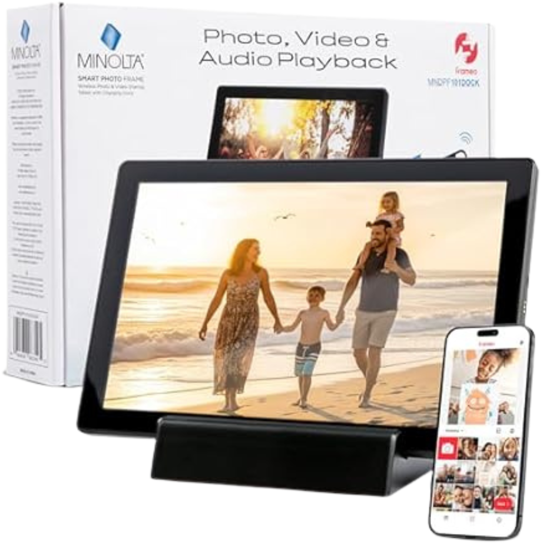 10.1" Minolta MNDPF101DOCK Touchscreen Smart Frame