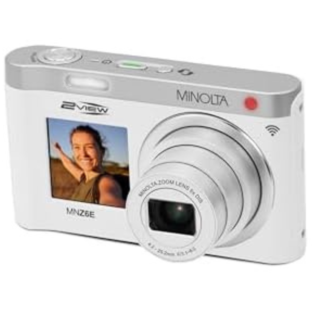 Minolta MNZ6E 2VIEW 64MP 6X Optical Zoom WiFi Camera