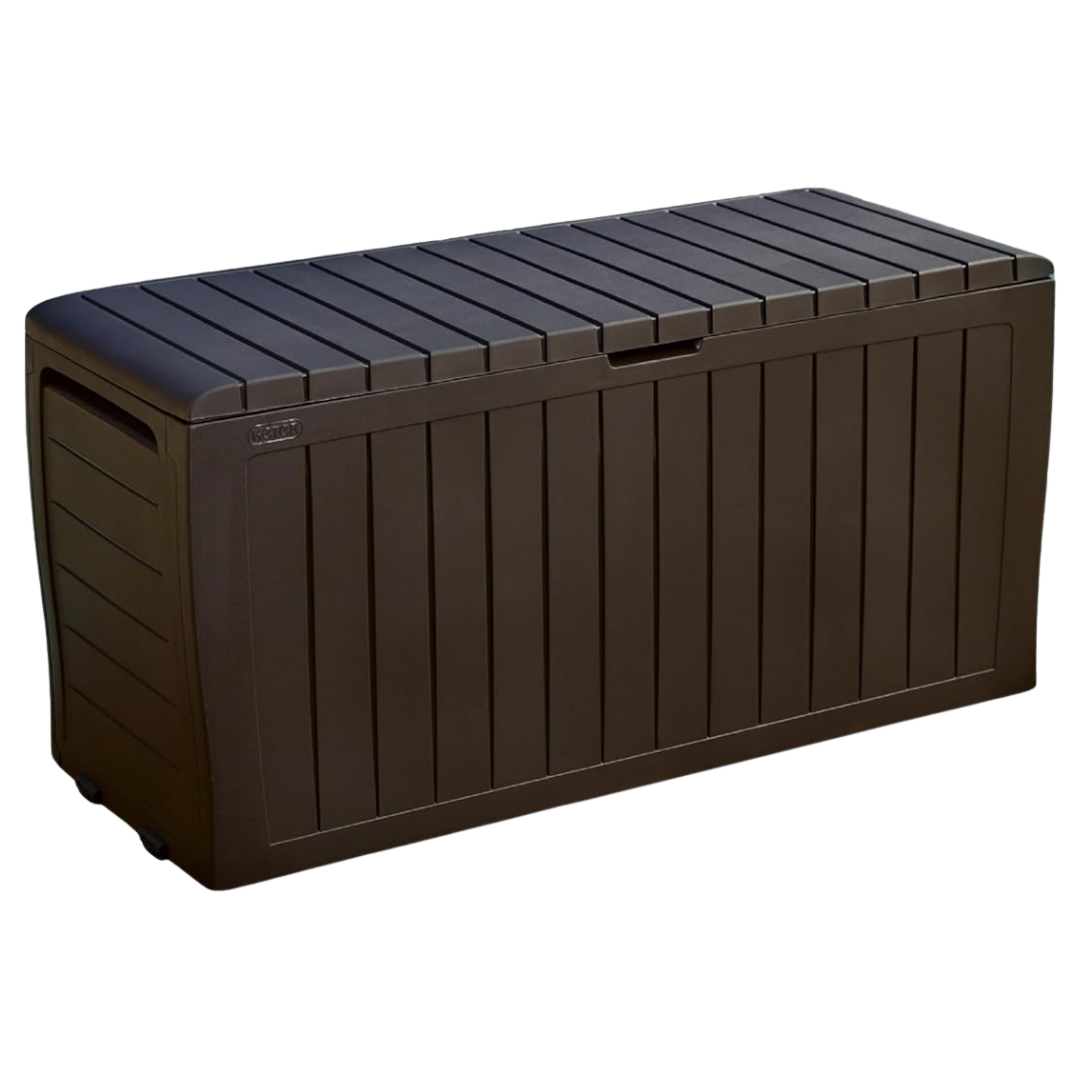 71-Gallon Keter Marvel Plus Resin Outdoor Storage Box (2 Colors)