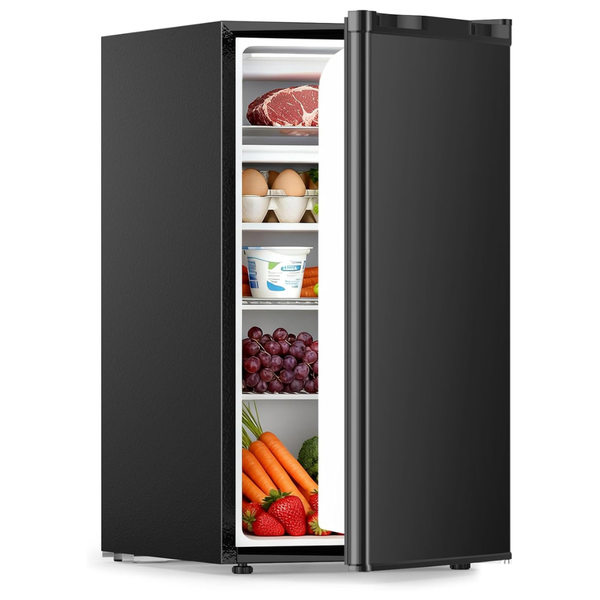 Cowsar 3.2 Cu.Ft Single Door Mini Fridge With 7 Temperature Settings