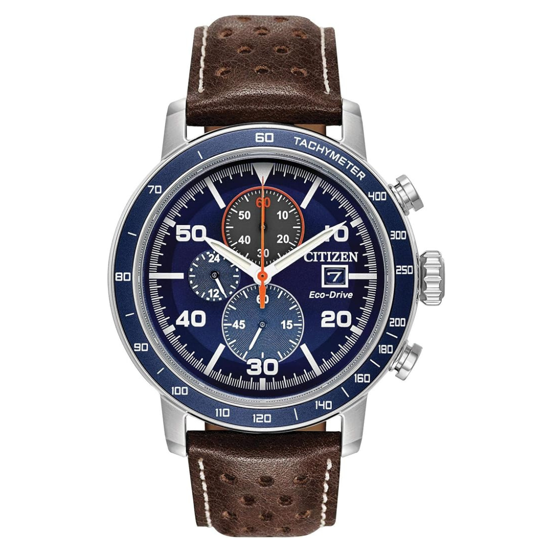 44mm Citizen Men's Eco-Drive Weekender Brycen Chronograph Watch