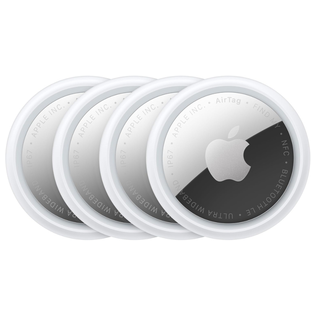 4-Pack Apple AirTag Bluetooth Tracker (2nd Generation)