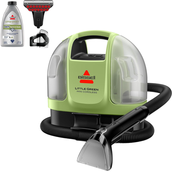 Bissell Little Green Mini Cordless Portable Carpet Deep Cleaner