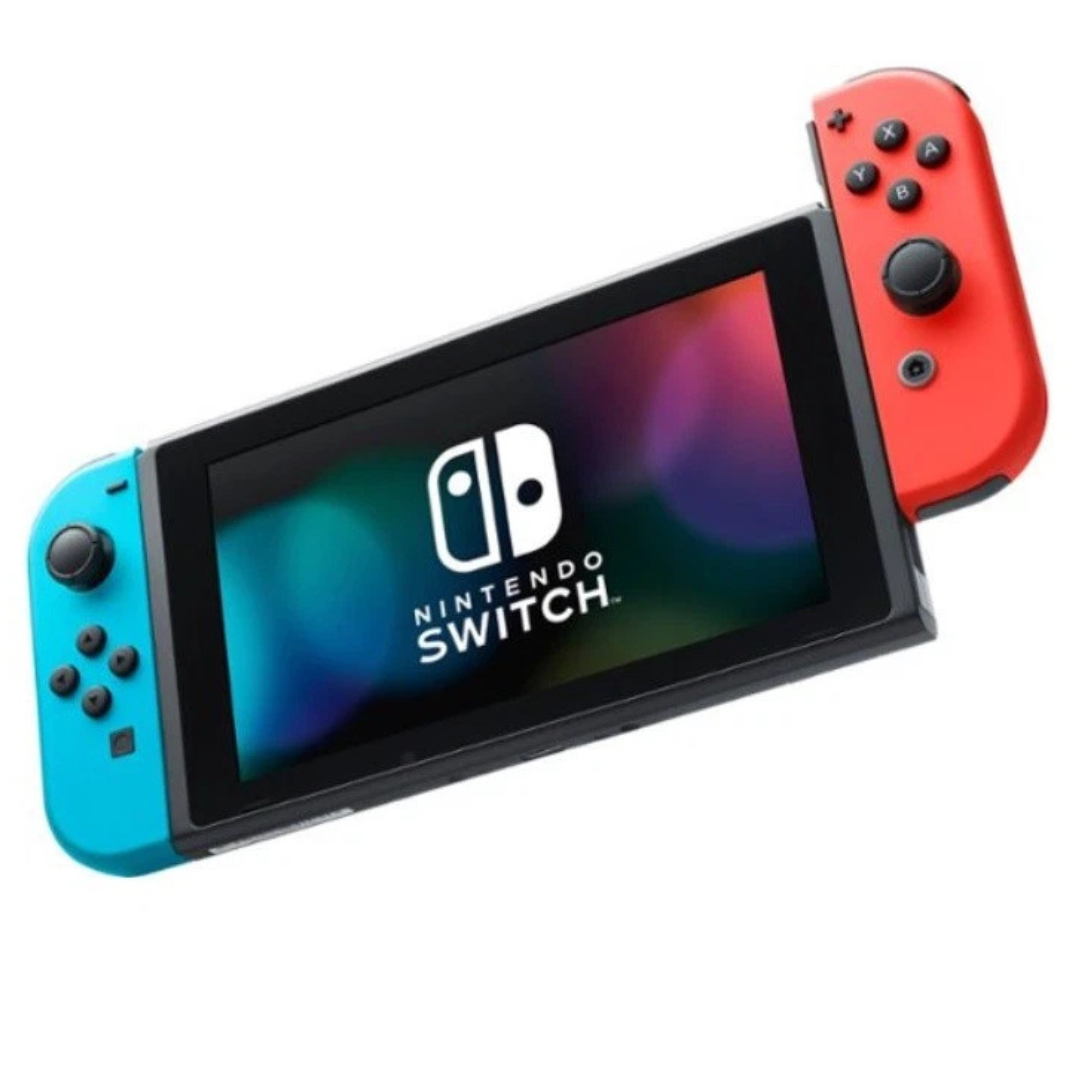 Nintendo Switch Console With Neon Blue & Red Joy Cons [Refurbished]