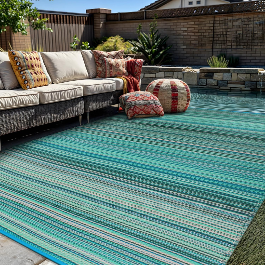 Rugshop 7'10" X 10' Weatherproof Outdoor Area Rug