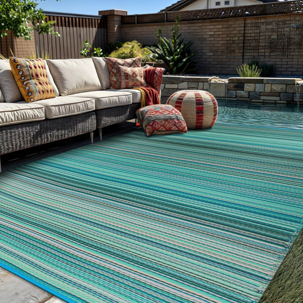 Rugshop 7'10" X 10' Weatherproof Outdoor Area Rug