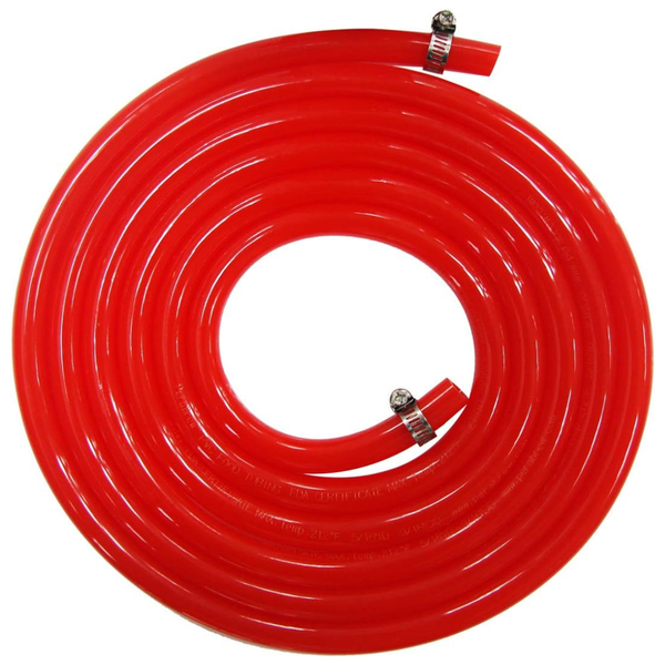 Luckeg 10ft Red Gas Line Tubing (5/16" ID X 9/16" OD)