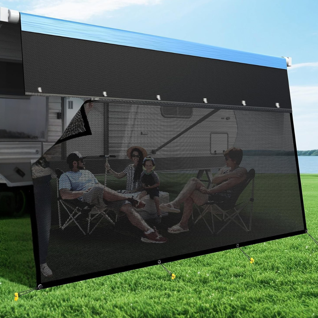 9' X 17' 3" Fonzier RV Awning Sun Shade Screen