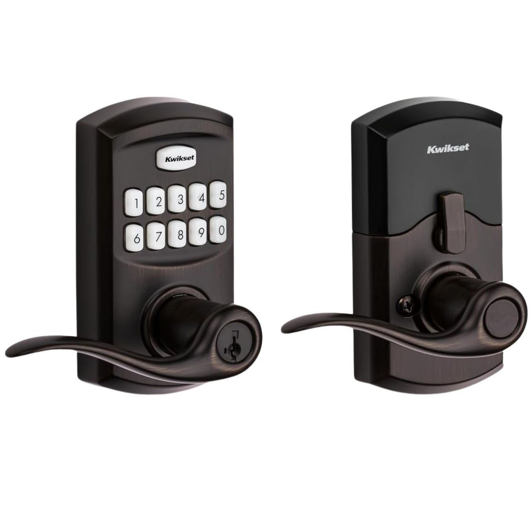 Traditional Residential Electronic Lever Keypad Keyless Entry Lock