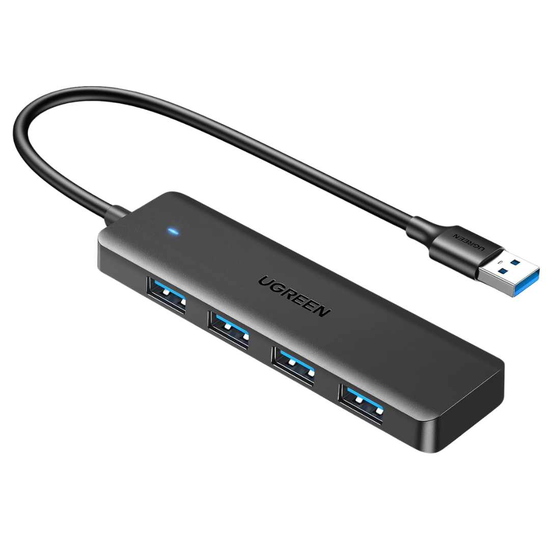 UGREEN 4-Ports USB-A Ultra-Slim USB 3.0 Hub Expander