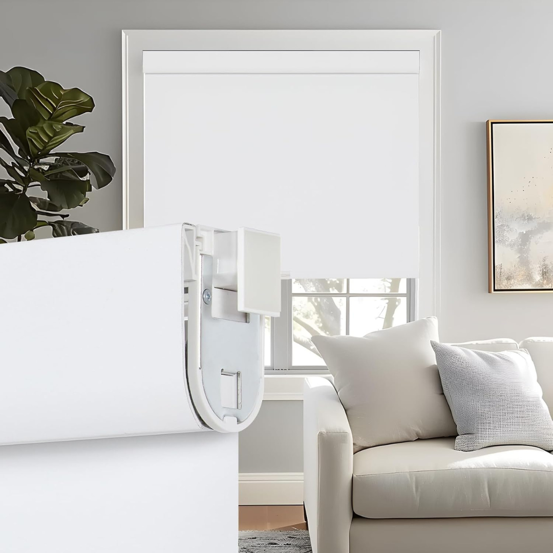 Persilux Cordless No-Drill 100% Blackout Roller Blinds