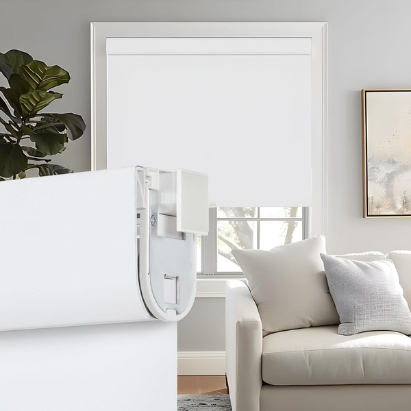 Persilux Cordless No-Drill 100% Blackout Roller Blinds