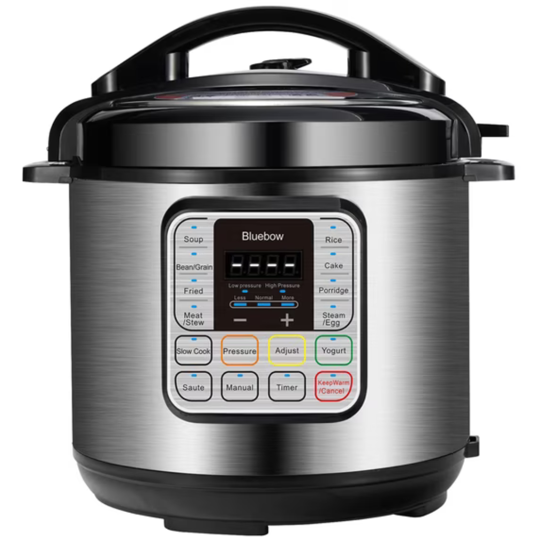 6.5-Quart Bluebow 11-in-1 Stainless Steel Electric Pressure Cooker