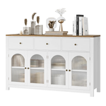 Wade Logan Bonnetta 55.1"W Modern Buffet Cabinet (3 Colors)
