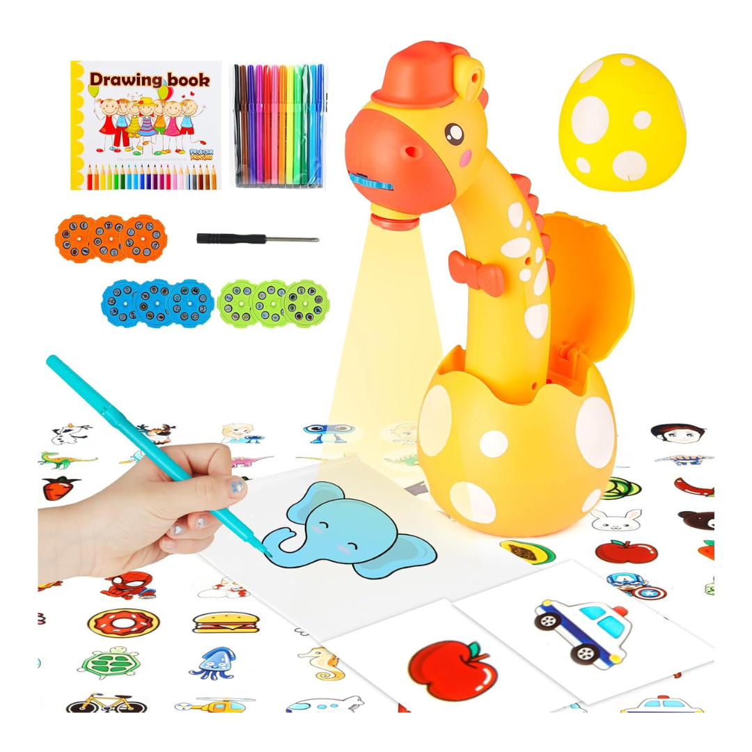 Ketiee Drawing & Tracing Projector For Kids With 72 Stencils