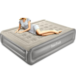 Queen Raised Elevated Inflatable Air Mattress with Built-in Pump