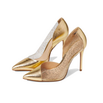 Schutz Cheslie Gold Pump