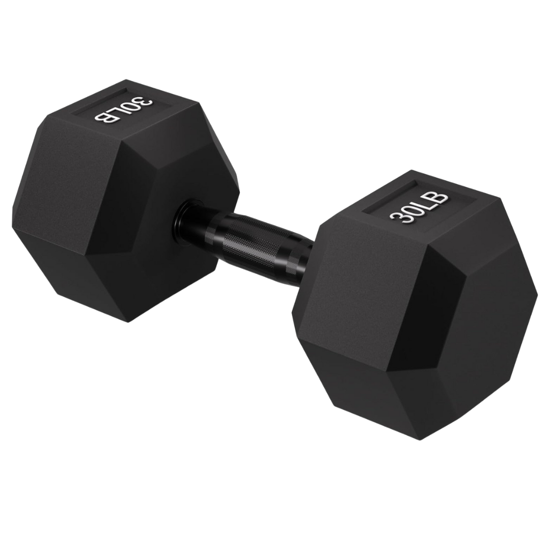 Fitvids 30 LB Hex Dumbbell With Anti Slip Handle