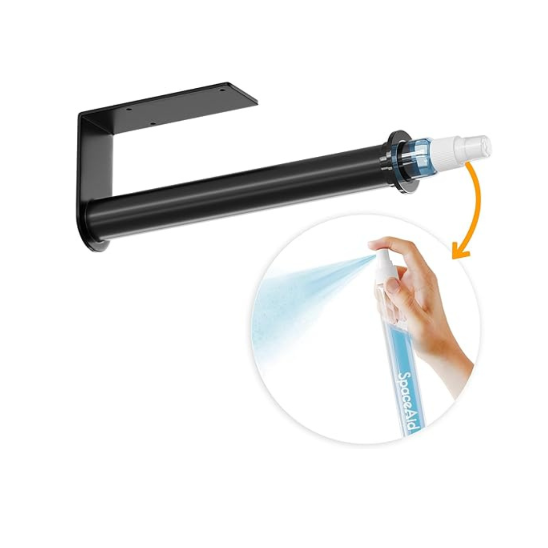 Paper Towel Holder with Spray Bottle PzDeals
