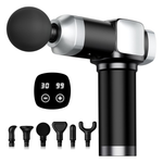 CAMEFER Deep Tissue Massage Gun With 30 Speeds And 6 Attachments