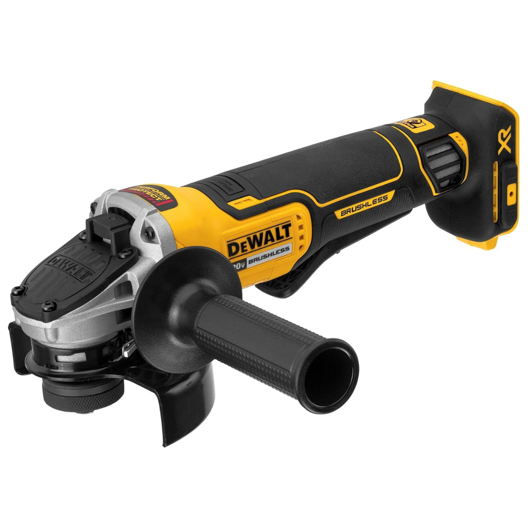 Dewalt 20V MAX XR Cordless Brushless 4.5" Paddle Switch Angle Grinder