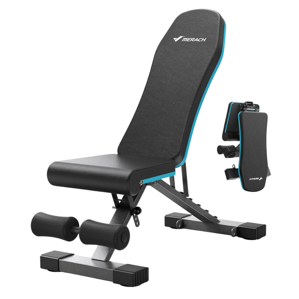 MERACH Foldable Adjustable Weight Bench