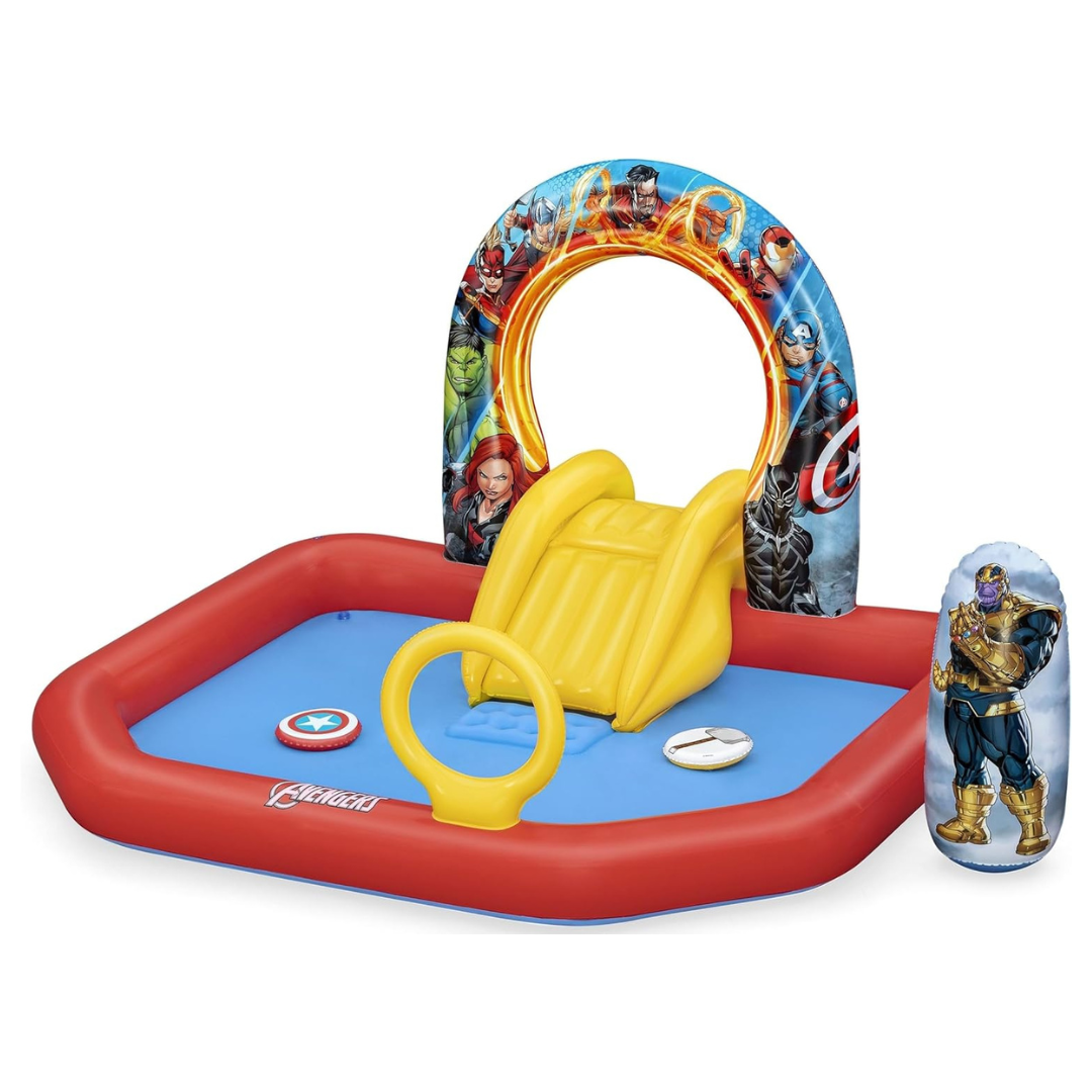 Bestway Marvel Avengers Inflatable Kids Water Play Center