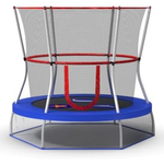 Skywalker Kids 60" Round Trampolines with Enclosure Net