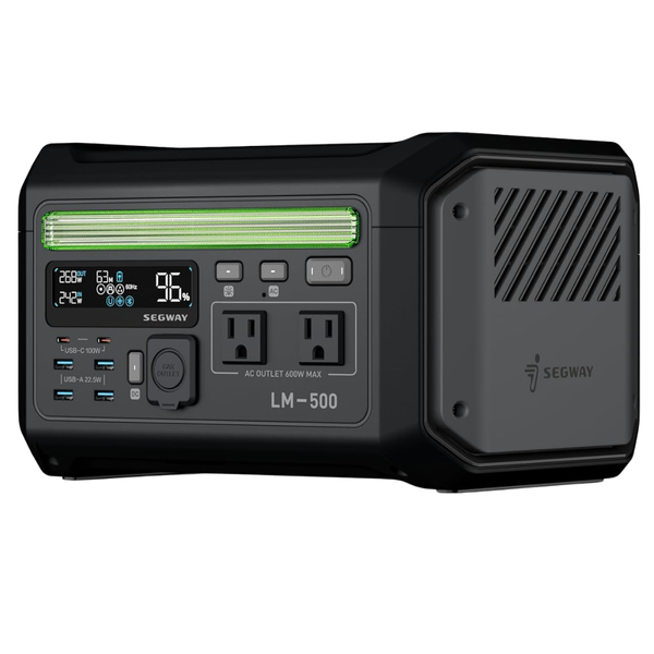 Segway Lumina 500 Portable Power Station With LiFePO4 Battery