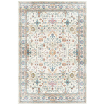 2' x 3' Washable Non-Slip Entryway Rug (Multi/Ivory)