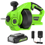 Greenworks 24V Cordless Drain Auger w/ 2.0Ah Battery & Charger