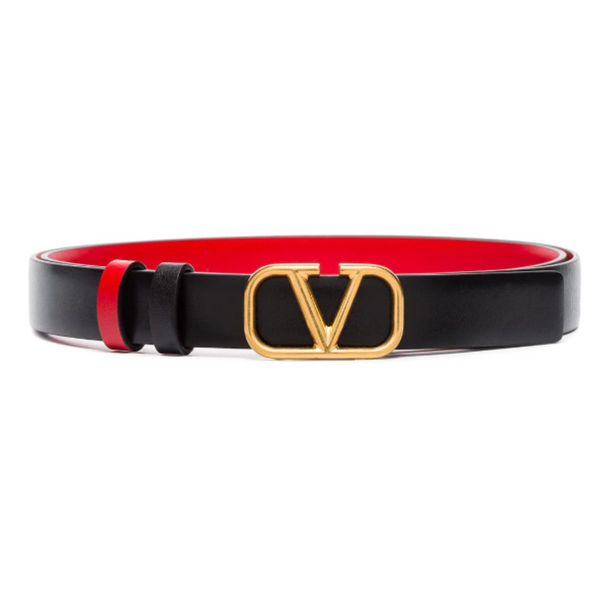 Cinturón reversible con logo VLogo de Valentino