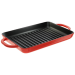 Lodge 12.5" x 8" Enamel Cast Iron Grill Pan