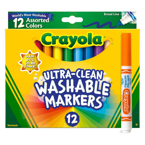 Marcadores lavables Crayola