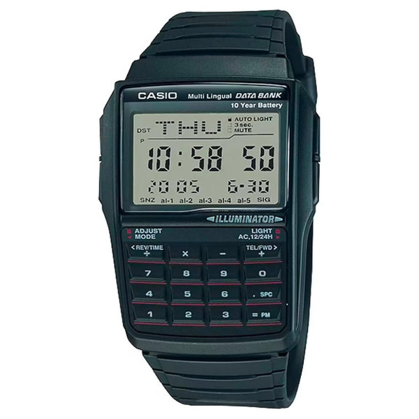 Casio Databank Men's Digital Calculator Watch
