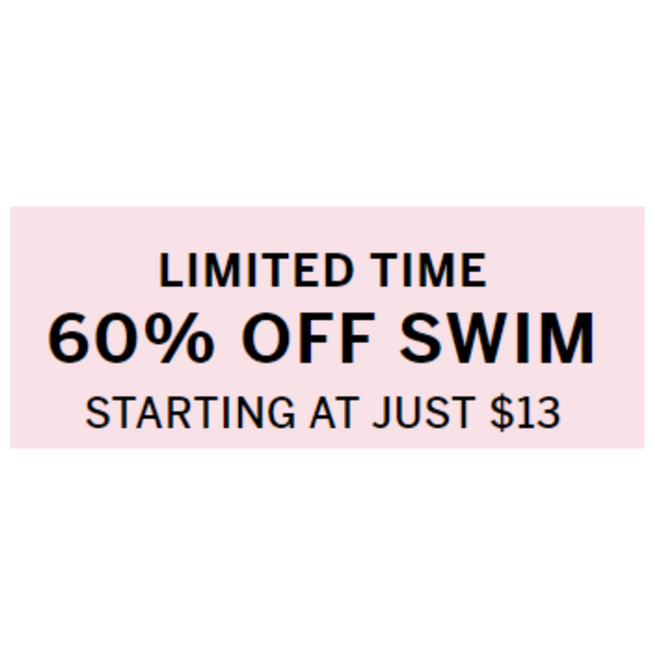 Victoria's Secret Swim 60% OFF!