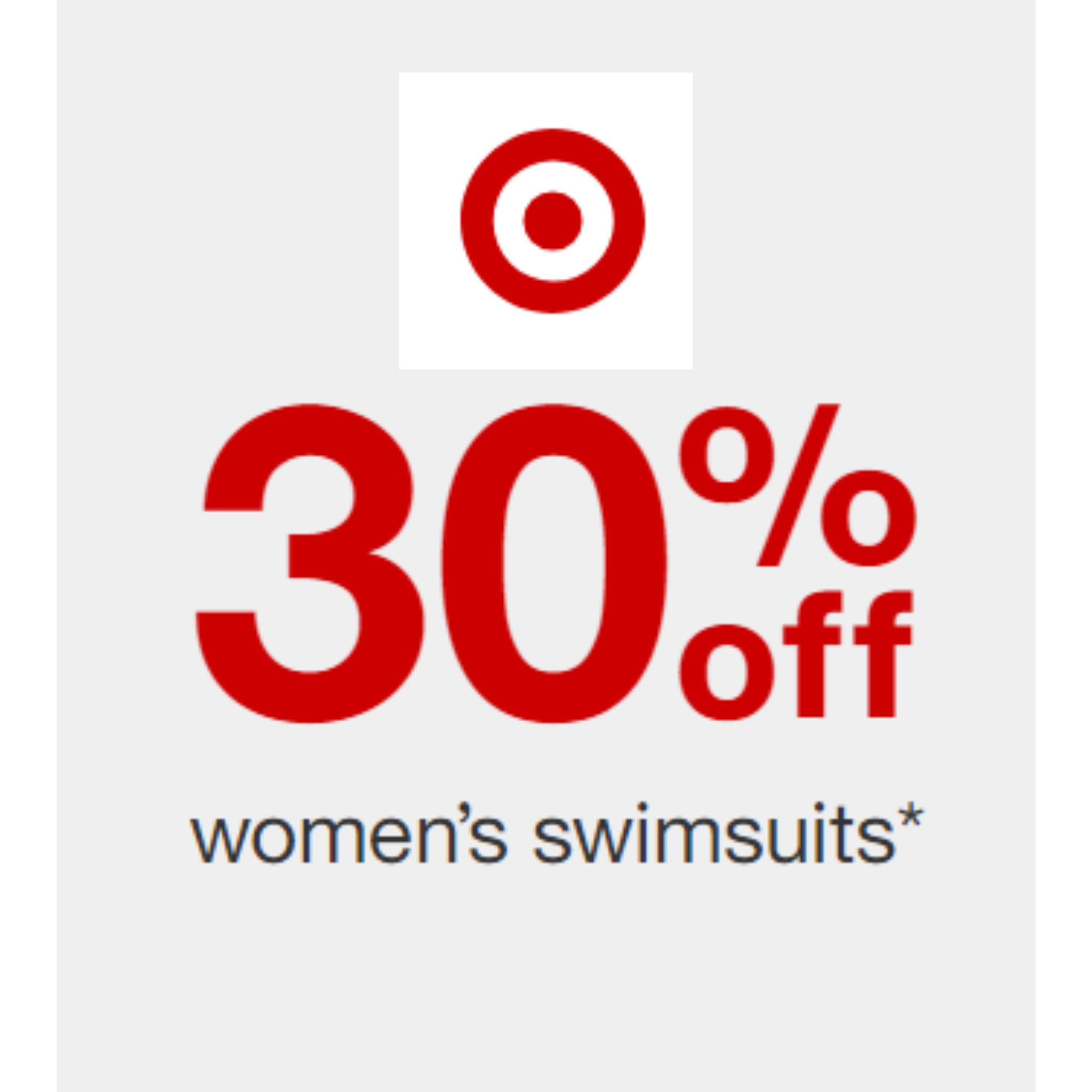 Target Swimsuits 30% OFF