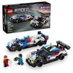 676-Pieces LEGO BMW M4 GT3 & BMW M Hybrid V8 Race Car
