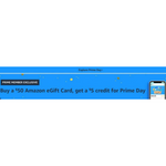 Purchase A $50 Amazon Gift Card And Get A $5 Credit