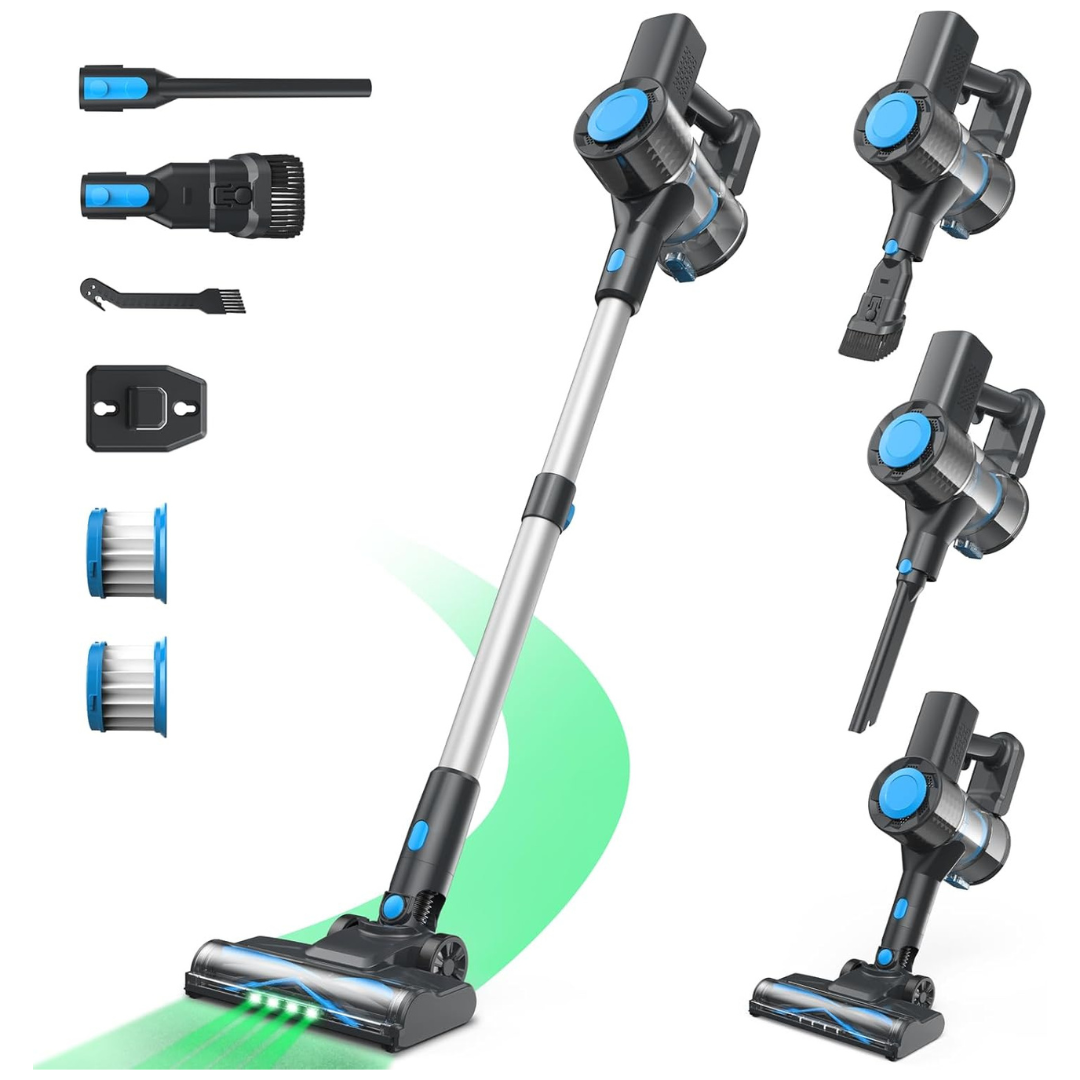 8-in-1 Powerful Cordless Vacuum Cleaner